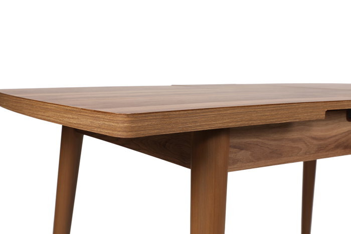 Hanah Home Inci 1141 Mesa de comedor extensible Nogal Hanah Home Inci 1141 Mesa de comedor extensible Nogal